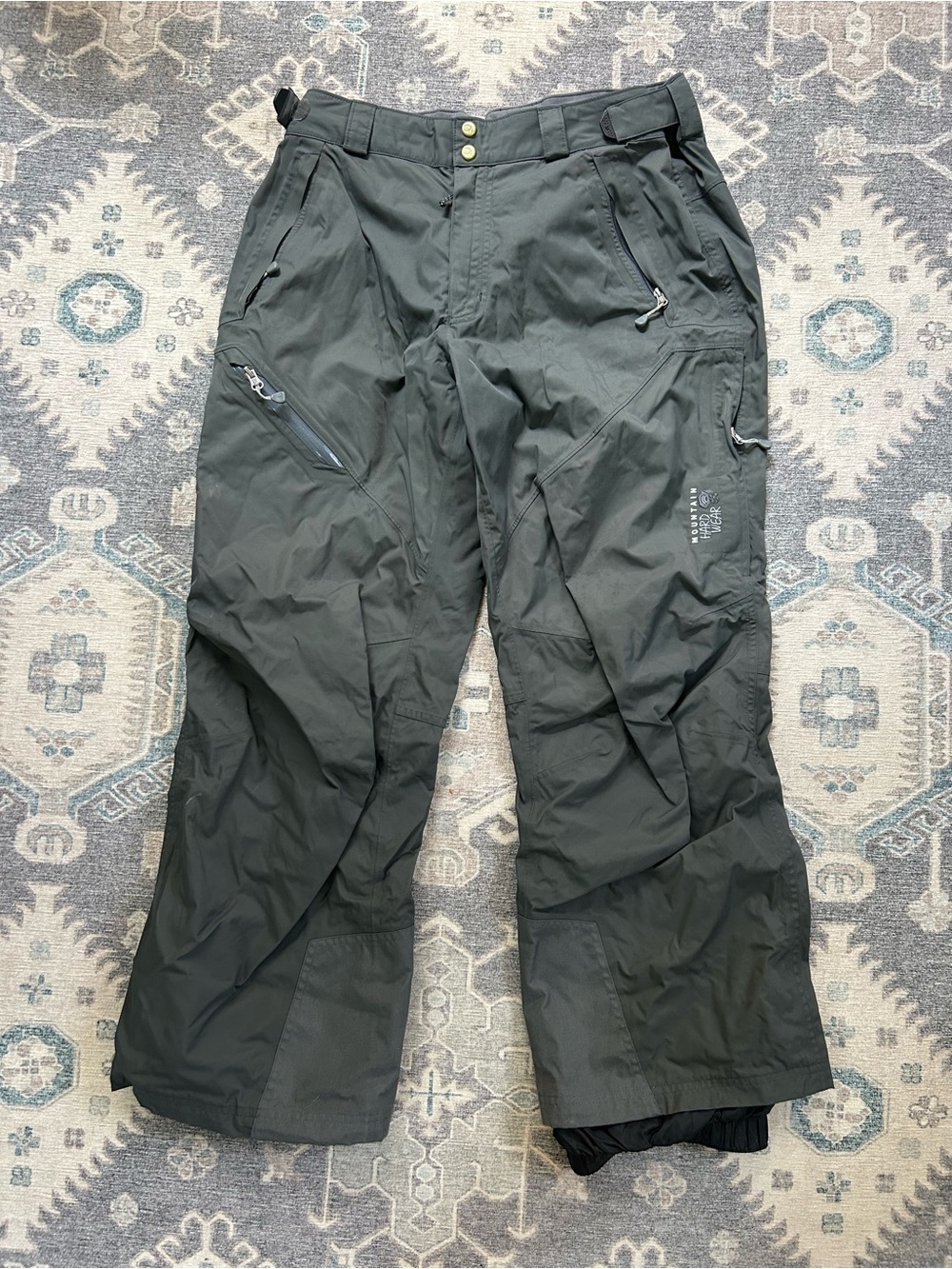 Mountain Hardwear Men's Gray Ski /Snowboard Pants